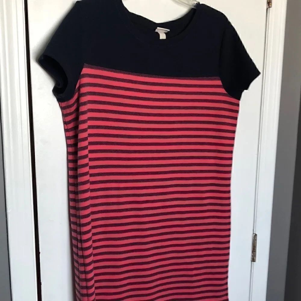 Slip on cotton feel dress